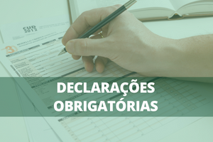 Declarações Obrigatórias