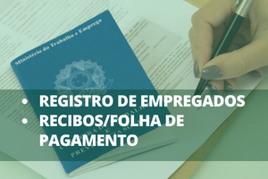 Registro de Empregado, Recibo/Folha de Pagamento